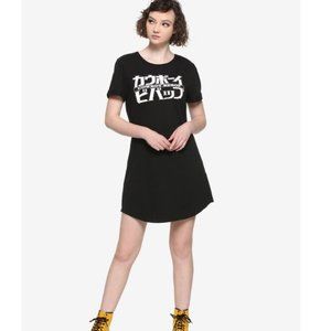 NWT Cowboy Bebop T-Shirt Cuff Dress Japanese Anime